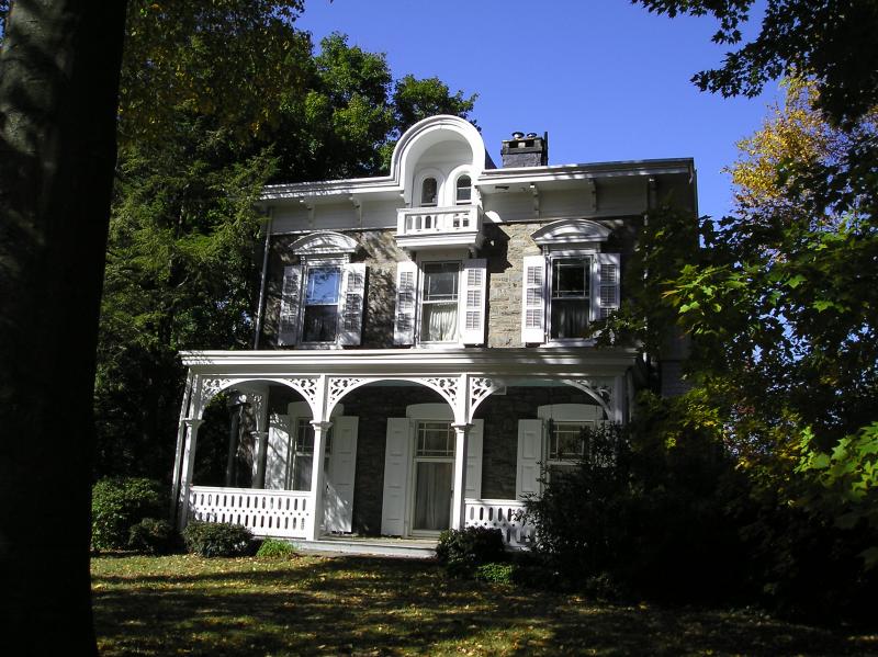 栗子山的漂亮别墅