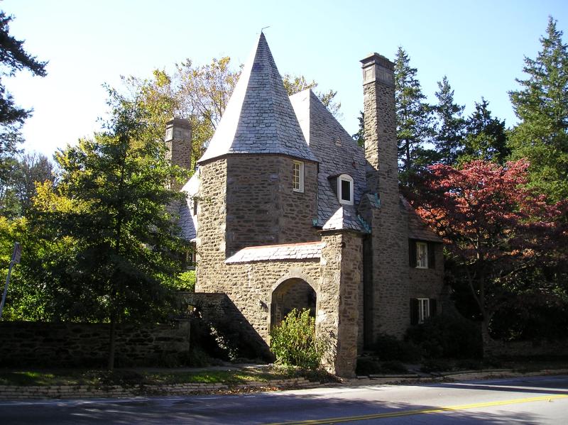 栗子山的漂亮别墅