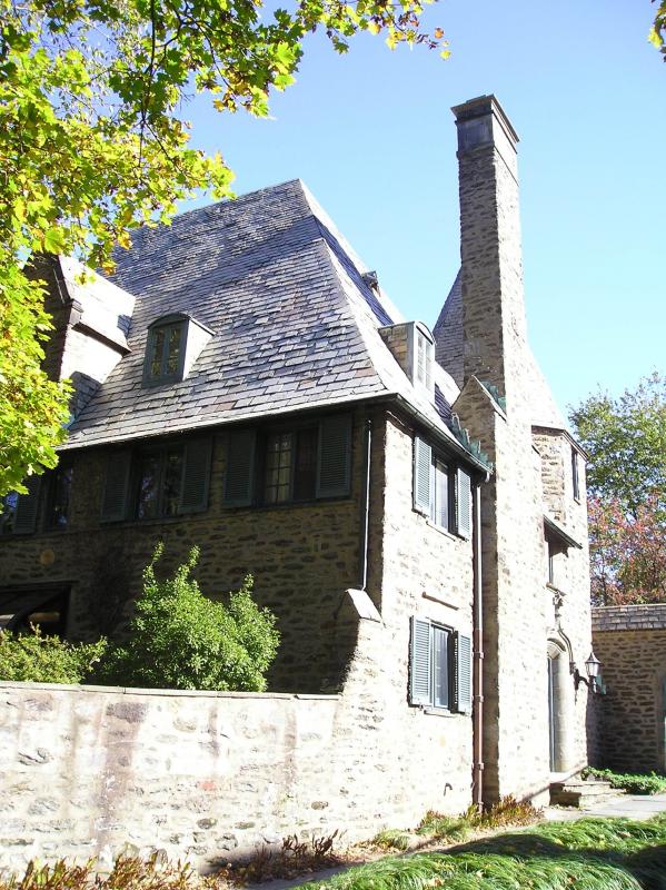 栗子山的漂亮别墅