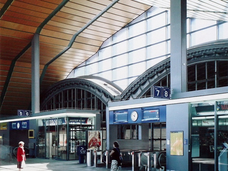 巴塞尔火车站资料下载-巴塞尔火车站重修工程