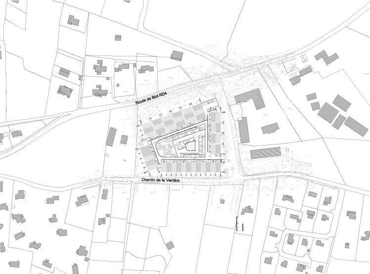 总平面图 site plan-手工艺家之城第5张图片