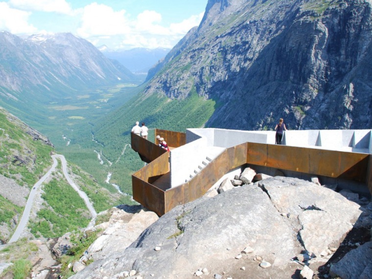 挪威特罗斯蒂戈资料下载-特罗斯蒂戈精灵之路——Trollstigen国家级旅游路线