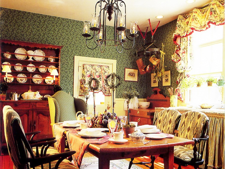 餐厅桌子图块资料下载-居室装饰--诱人的餐厅