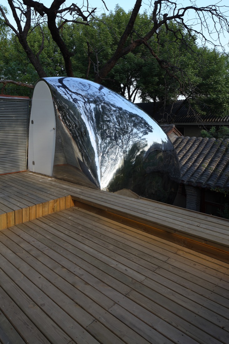 北京老胡同建造"泡泡"建筑物