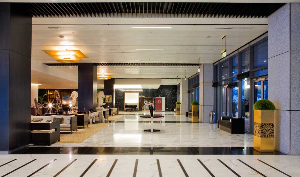 迪拜国际金融中心门厅-商业建筑案例-筑龙建筑设计论坛