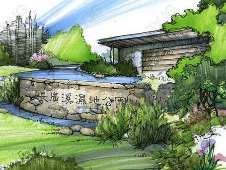 生态修复河滩湿地公园景观资料下载-无锡长广溪湿地生态修复工程