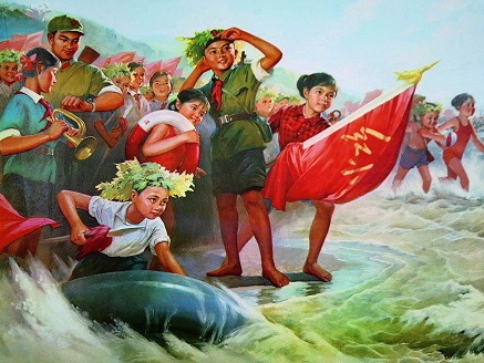 深圳改革开放30周年资料下载-红色画卷—庆祝建国60周年美术画片展