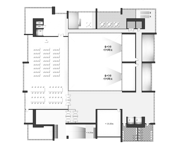 演讲厅3层平面图 3rd floor, lec-联合国纪念馆第30张图片