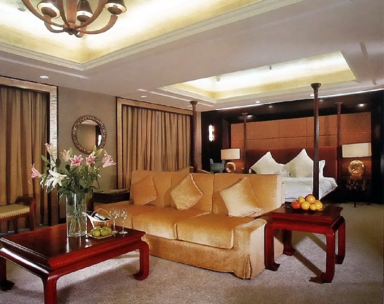 总统套房体现出尊贵的气派，富有-华芳金陵国际酒店第18张图片