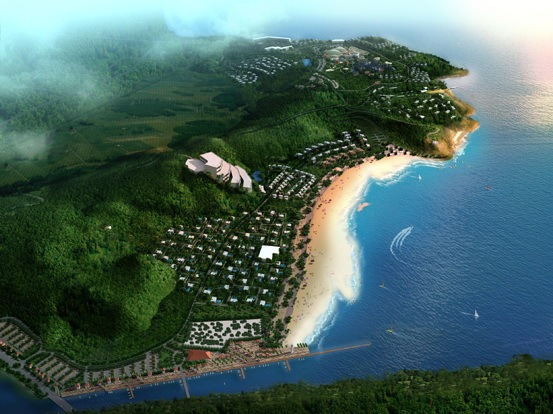 山地度假村su模型资料下载-Truong Le 生态旅游度假村