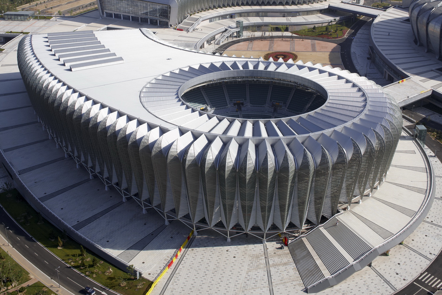 济南奥体中心-体育建筑案例-筑龙建筑设计论坛