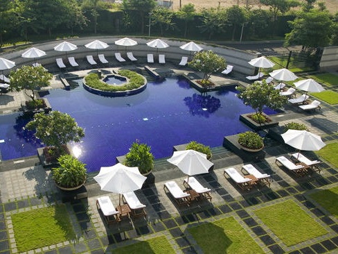 东方君悦酒店花园和水景设计第16张图片