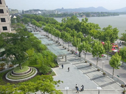 杭州湖滨湖泊重建第2张图片