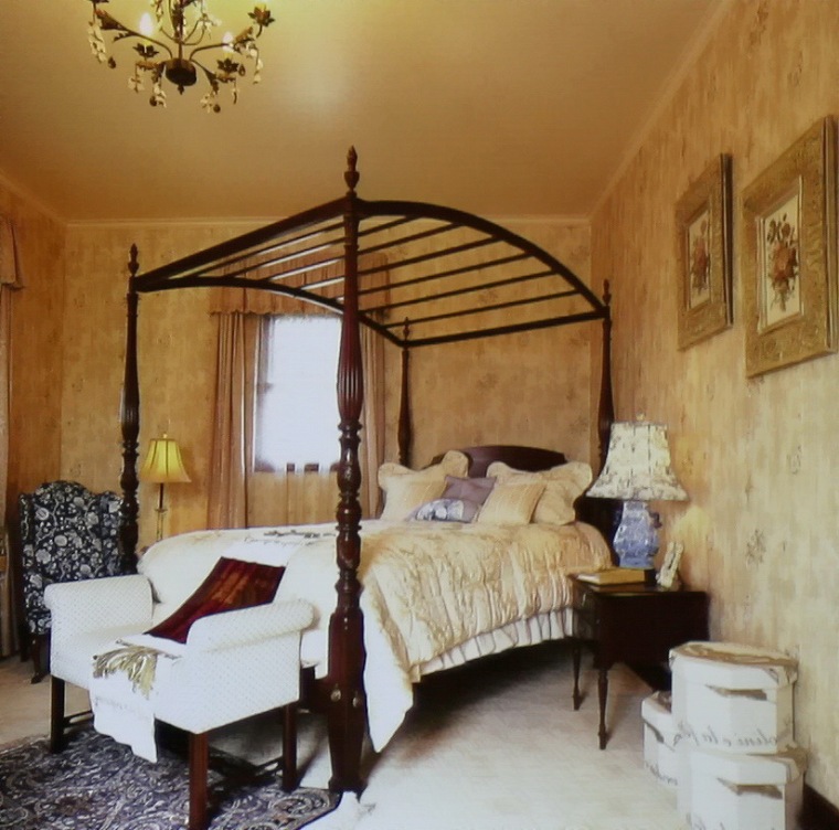 造型独特的床在清新的装饰背景下-居室装饰--来自托斯卡那的风第9张图片