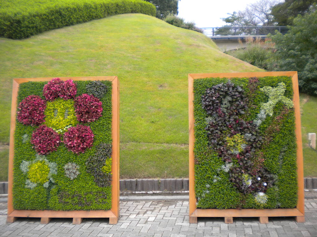 日本立体花坛大赛第15张图片