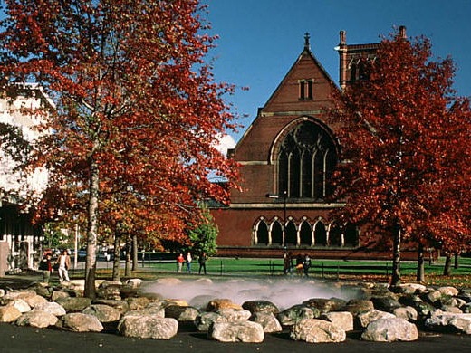 哈佛大学景观案例资料下载-哈佛大学唐纳喷泉