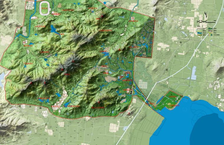 青岛鳌山卫地区鹤山旅游度假区规划设计 第11张图片