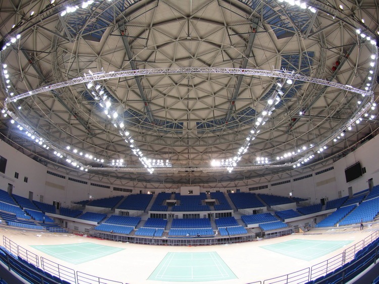 8000平米体育馆资料下载-北京工业大学体育馆工程