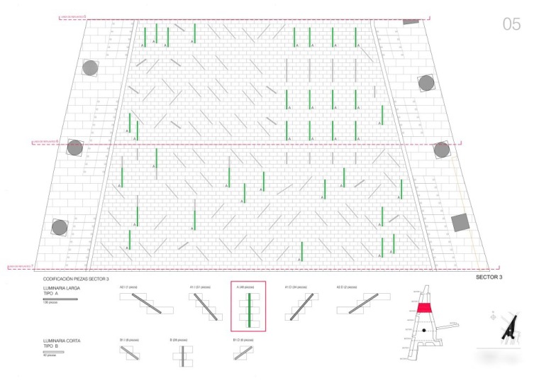 马德里del Torico步行街-平面详图01 plan detail 01-马德里del Torico步行街第12张图片