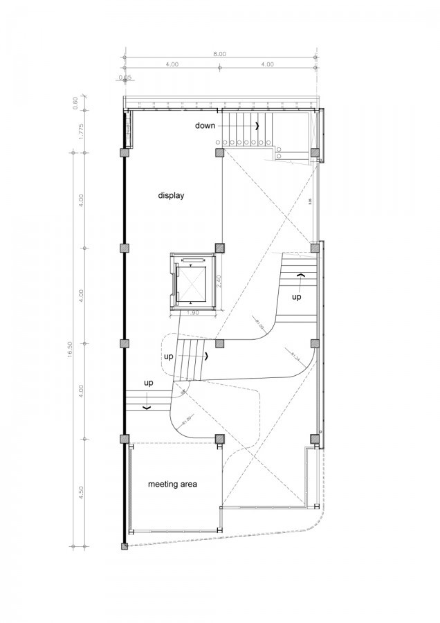 底层平面图 floor plan-曼谷Lightmos商铺改造第10张图片