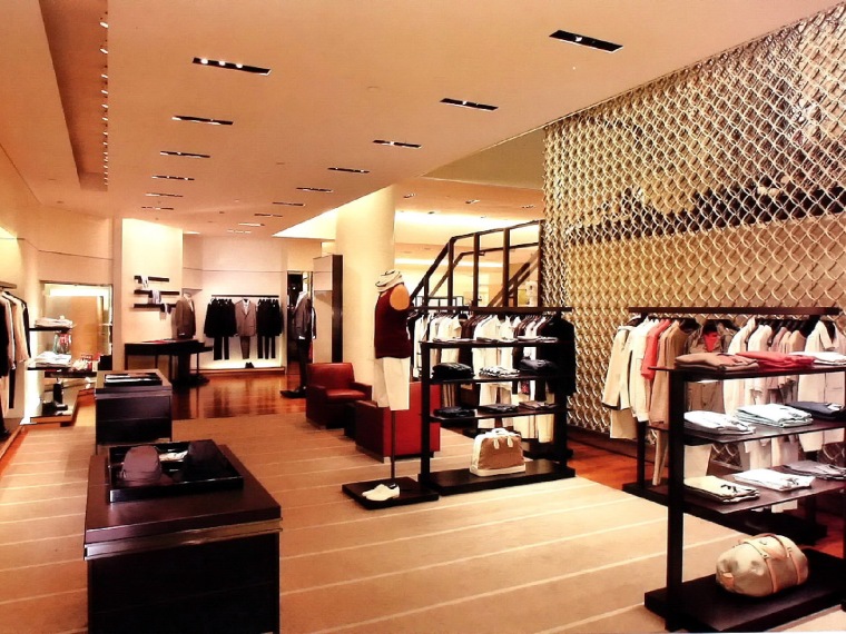 男装专卖店平面图资料下载-专卖店--Louis Vuitton