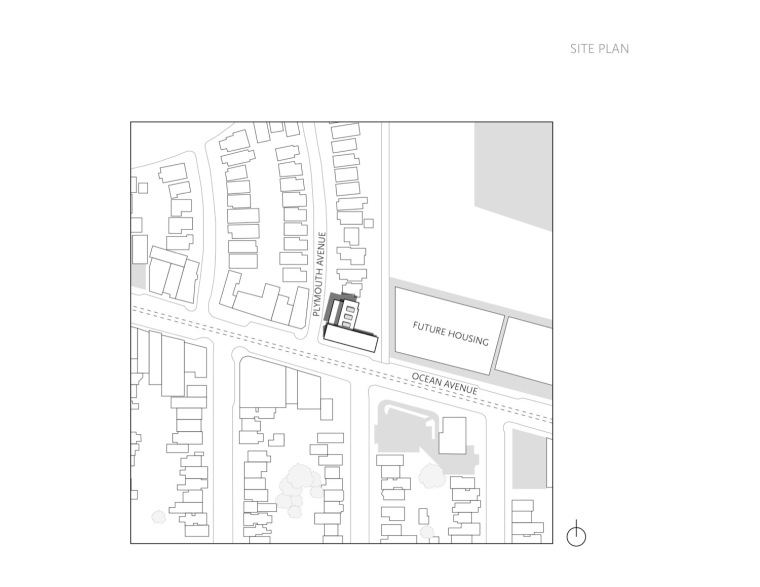 总平面图 site plan-Ingleside图书馆分馆第30张图片