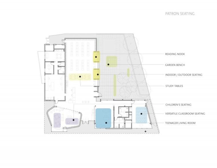 座位分区图 patron seating-Ingleside图书馆分馆第31张图片