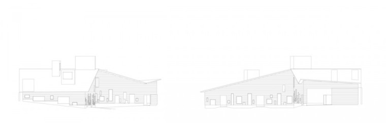 立面图03和04 elevations 03 &am-Ajurinmaki托儿中心第11张图片