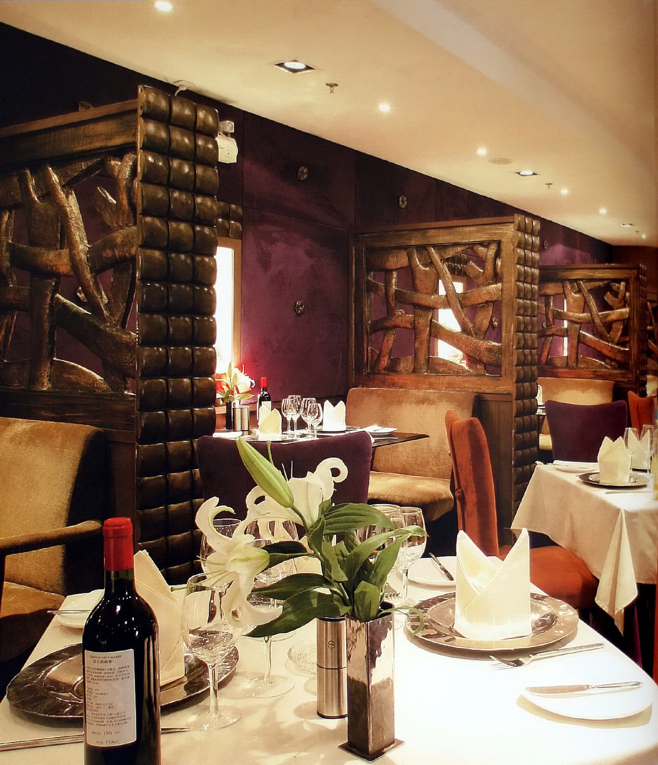 塞纳河法国餐厅-休闲娱乐类装修案例-筑龙室内设计论坛