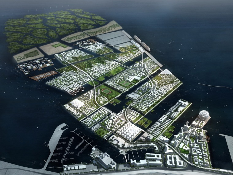 哥本哈根工业资料下载-哥本哈根Nordholmene城市设计