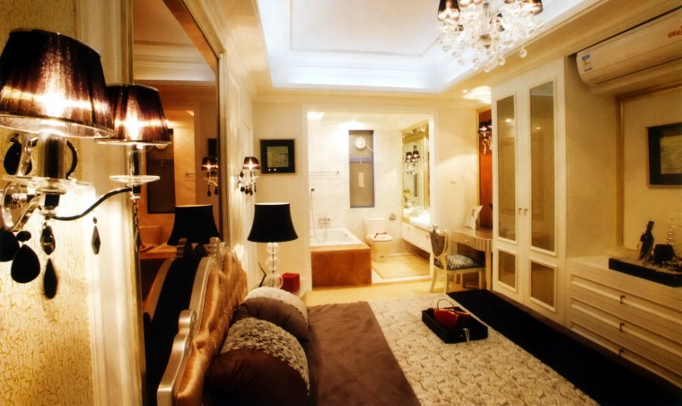 居室设计--佳大银湾新贵族欧式样板房第10张图片