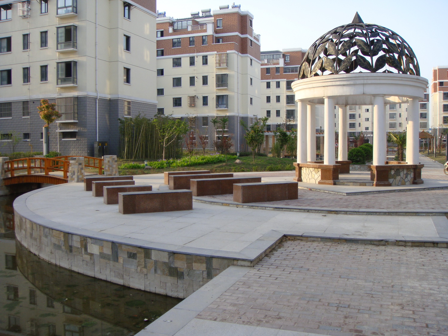 小区实景-居住区案例-筑龙园林景观论坛