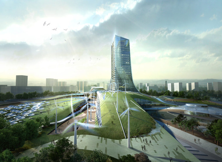 韩国电力公司新总部第4张图片