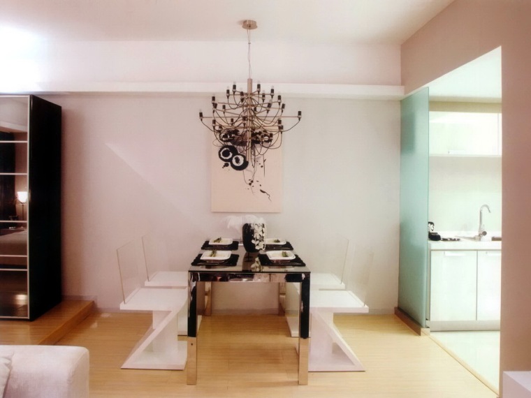 居室设计--黑白空间资料下载-居室设计--黑白酷感
