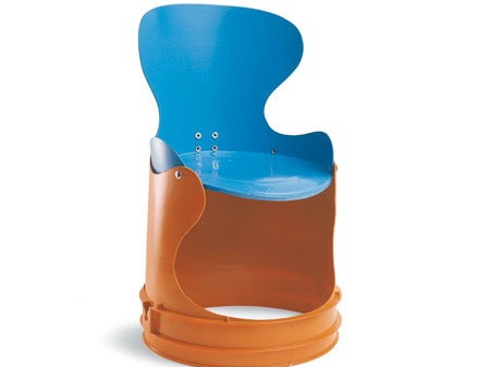 儿童座椅cad资料下载-油漆桶改造的儿童座椅