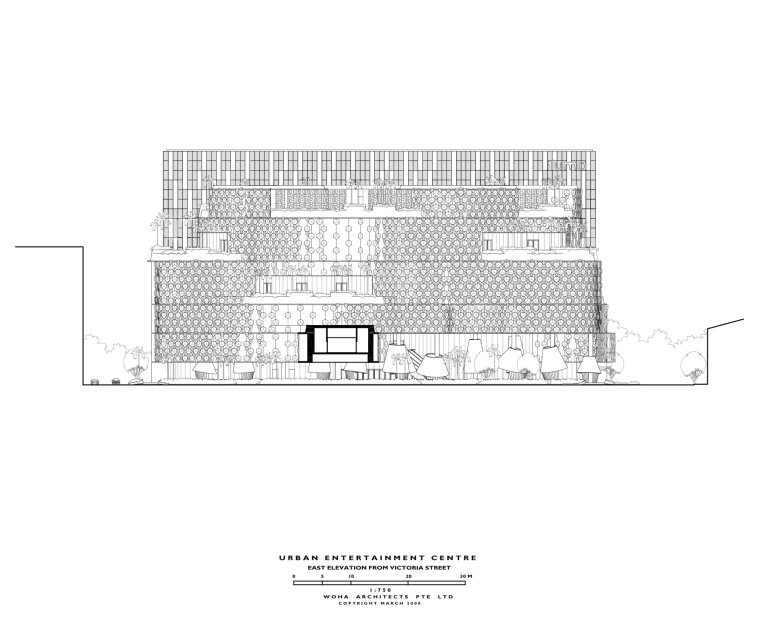 东立面图 east elevation-Iluma购物中心第12张图片