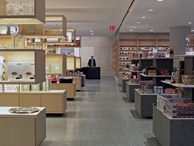 现代书店设计CAD资料下载-现代艺术博物馆书店