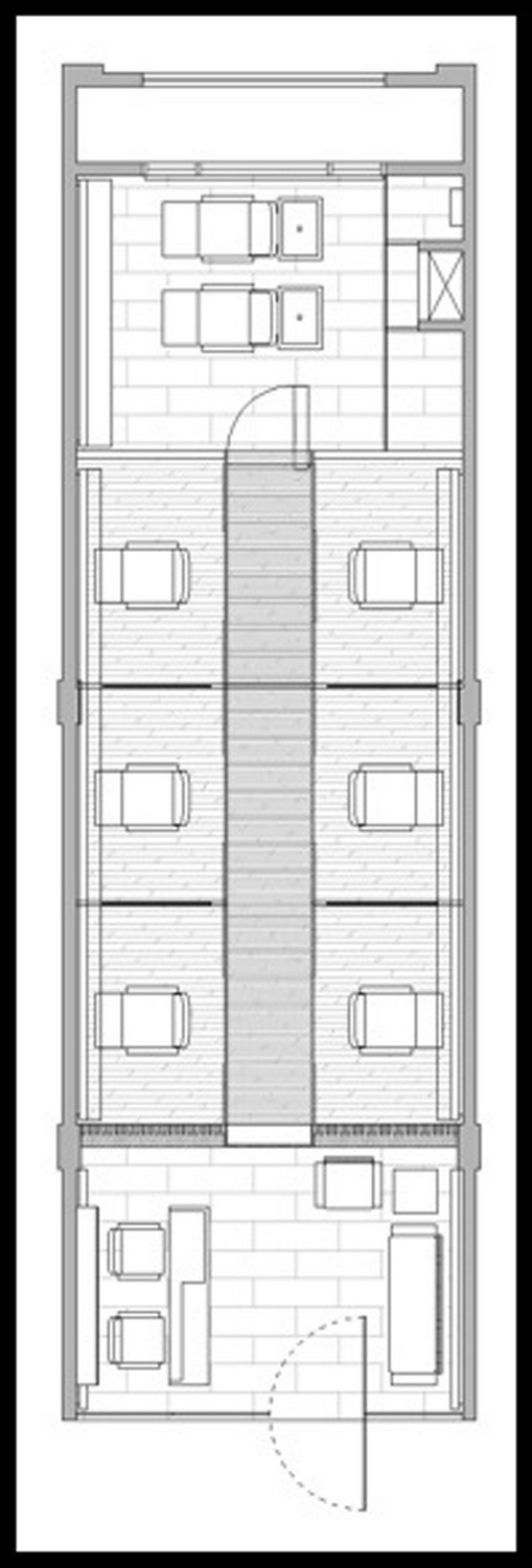 平面图 floor plan-海如发廊第12张图片