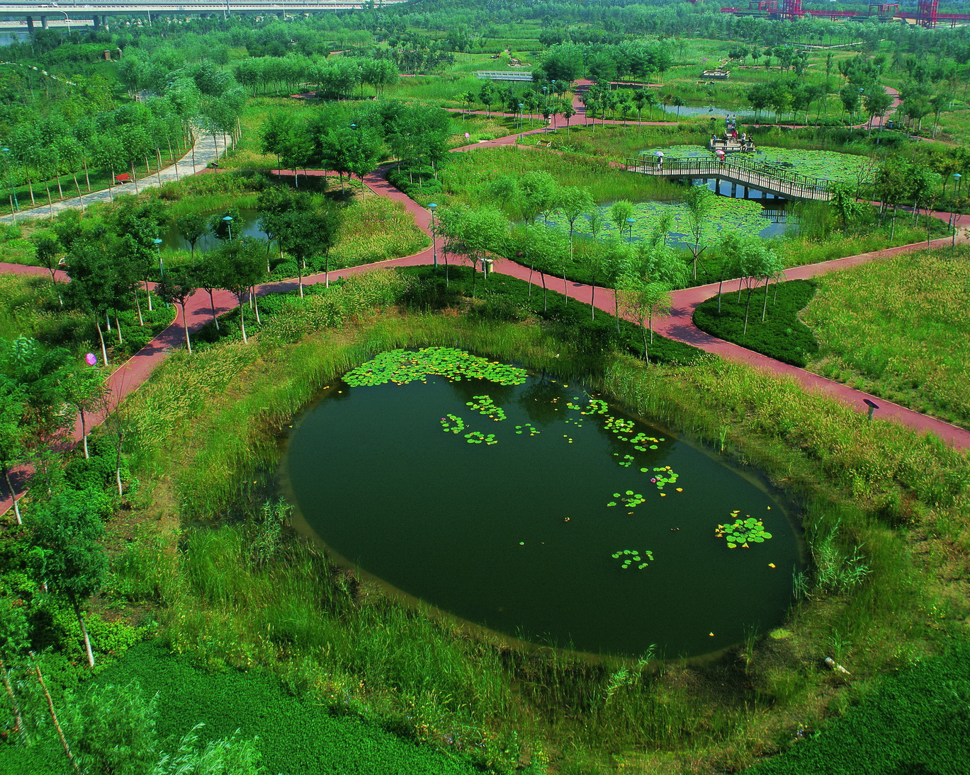 2010asla专业奖——天津桥园