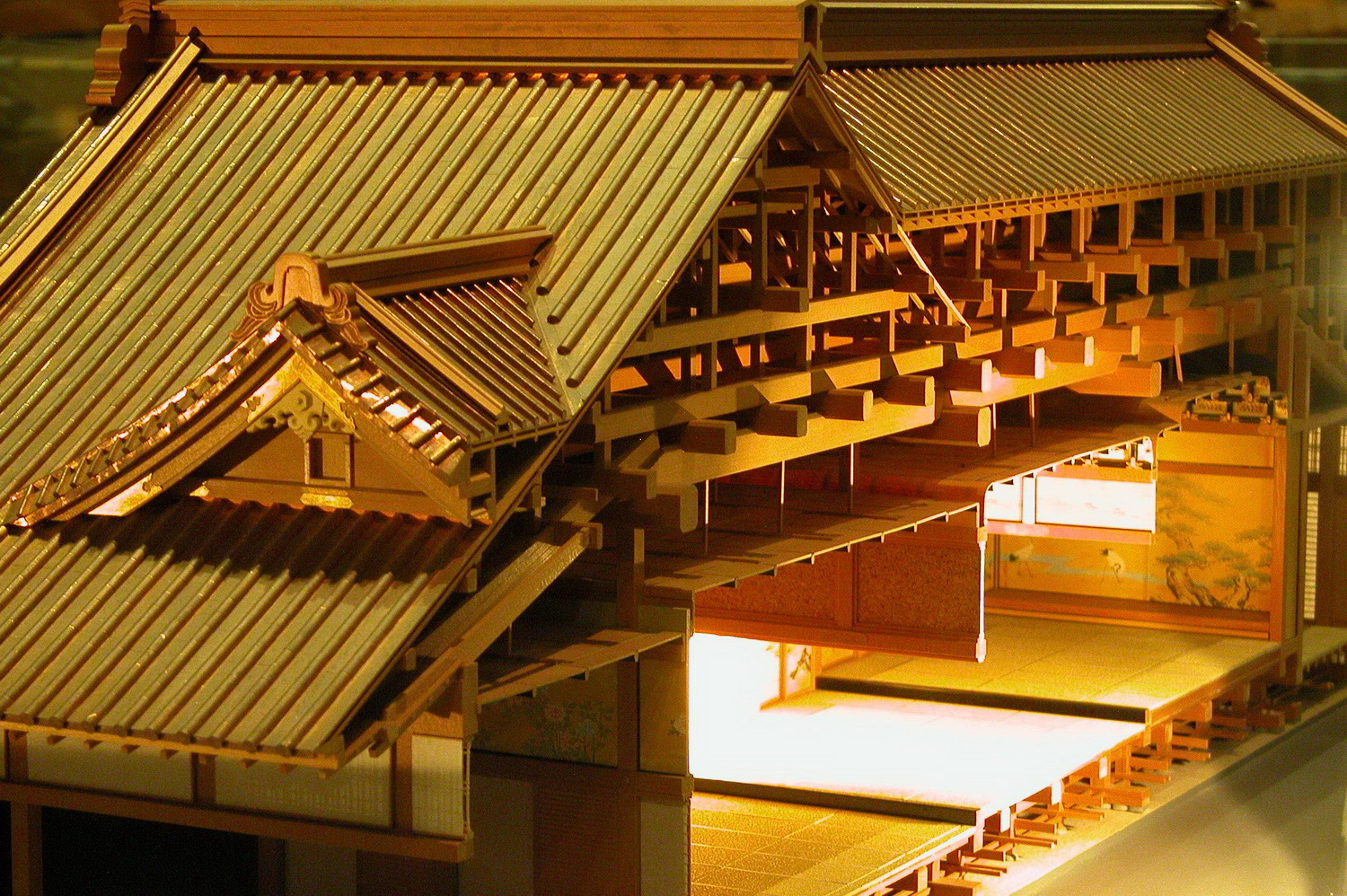 东京江户博物馆江户时期规划模型