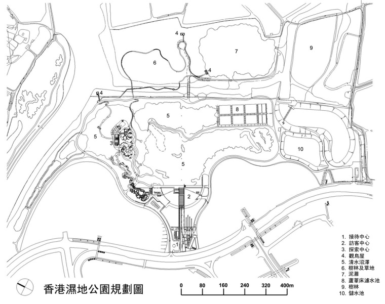 规划图-最佳建筑奖——入围——香港湿地公园第13张图片