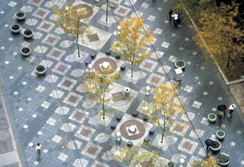 第十六街区步行街-奥林景观设计公司-街区案例-筑龙园林景观论坛