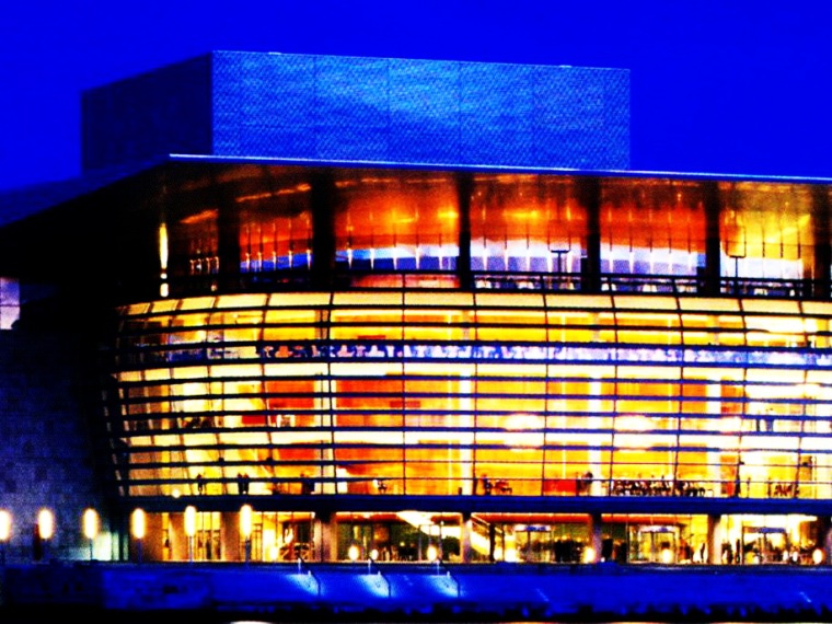 临时舞台装置资料下载-哥本哈根歌剧院
