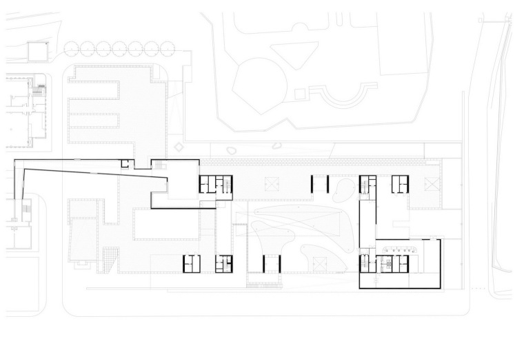 二层平面图 first floor plan-爱茉莉研究和设计中心第6张图片