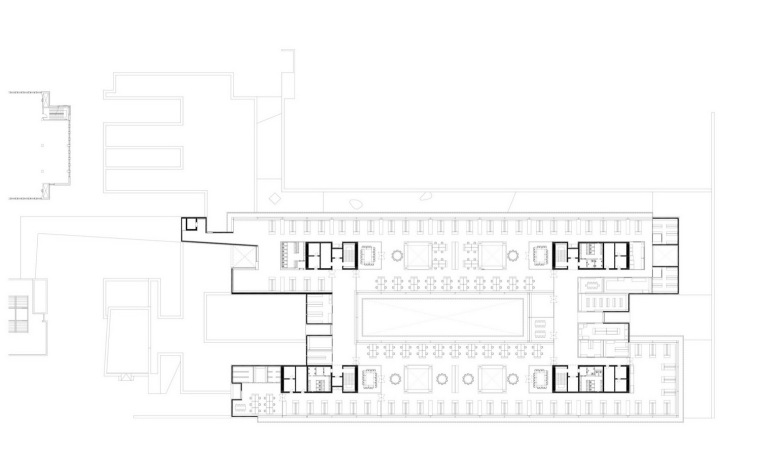 四层平面图 third floor plan-爱茉莉研究和设计中心第16张图片