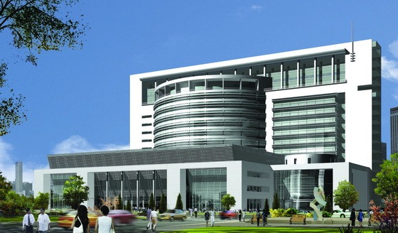 四川绵阳中心医院设计第4张图片