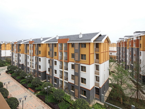 北川新县城灾后重建安居房工程