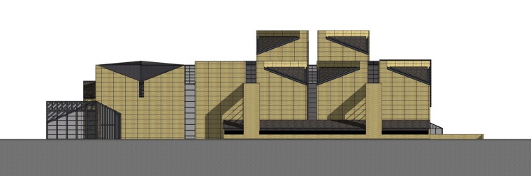北立面-大唐西市博物馆第15张图片