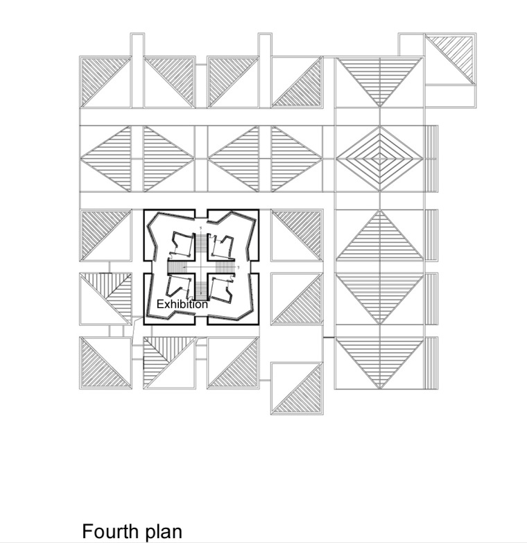 四层平面图 fourth plan-大唐西市博物馆第25张图片