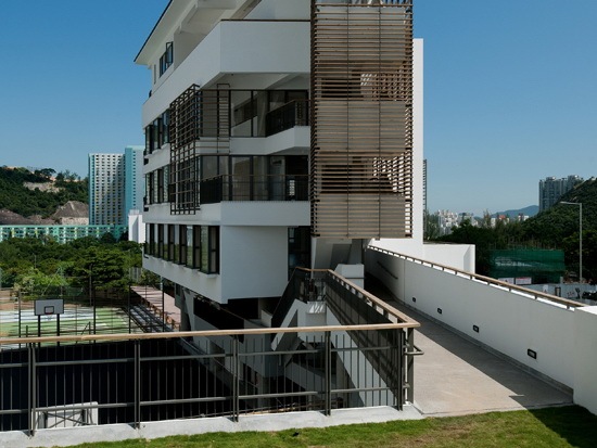 小学生宿舍建筑图资料下载-汇基书院 (东九龙) 学生宿舍及综合大楼